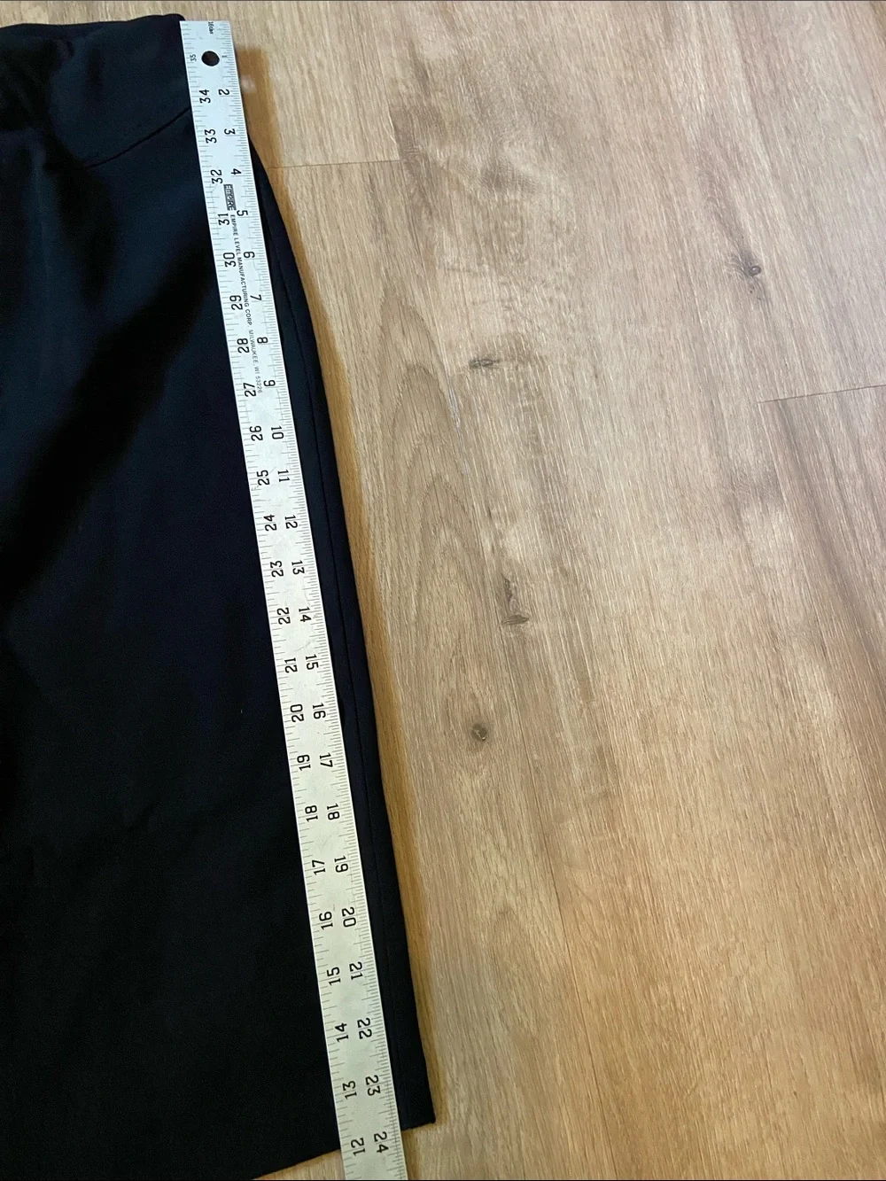 White House Black Market Classic Black Pencil Skirt Size 10 Minimalist Corporate